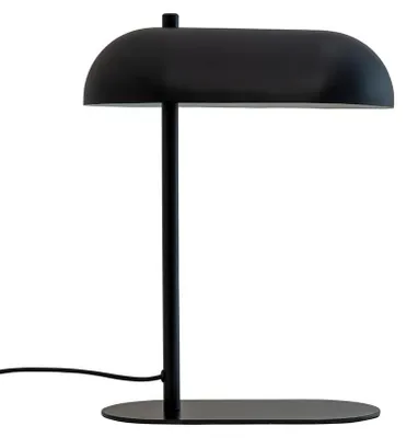 Produktbild von Tischlampe, Tischleuchte, Nachttischlampe, Schreibtischlampe, LED Leselampe, ARCH schwarz