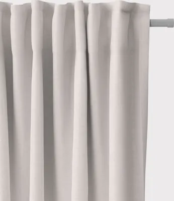 Produktbild von SCHÖNER LEBEN. Thermovorhang Verdunkelung INUIT weiß 245cm Aufhängung Smok-Schlaufenband