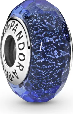 Produktbild von Pandora 791646 - Facettierte blaue Muranogläser - Charme