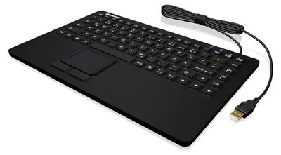 Image de KEYSONIC KeySonic KSK-5230 IN (US) keyboard Office USB QWERTY US English Black