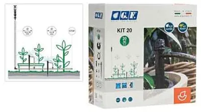 Obrázek produktu pro Sada Kapkových Záhonů G.f. „20 Květináčů“