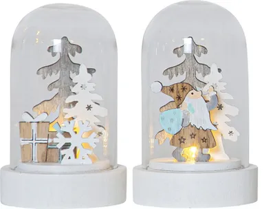 Produktbild von Star Trading 272-01, Leichte Dekorationsfigur, Mehrfarbig, IP20, 2 Glühbirne(n), LED, 0,03 W