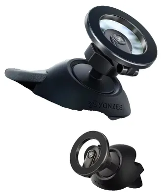 Image de Support magnétique pour téléphone, rotatif à 360°, compatible avec les téléphones s avec la main gauche ou la main droite