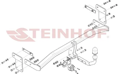 Produktbild von Z546676 Anhängerkupplung passend für HYUNDAI i30 III 2017- starr