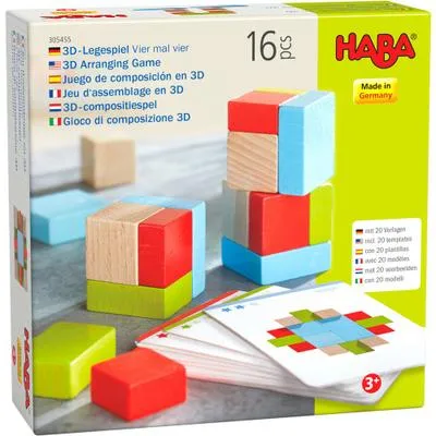 Produktbild von Haba Sales GmbH & Co.KG HABA 3D - Legespiel Vier mal vier 2