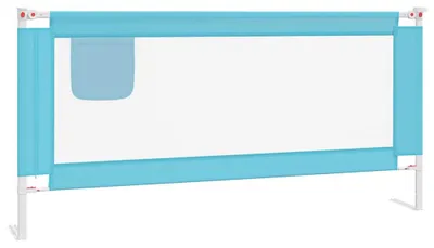 Obrázek produktu pro vidaXL Postel pro batolata Guard Blue 190x25 cm Fabric