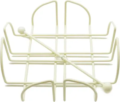 Produktbild von SERVIETTENHALTER 18cm Creme Serviettenspender Serviettenständer Serviettenbox 09