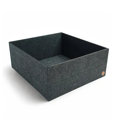 Produktbild von Aufbewahrungsbox CLEAN Filz 48 x 45 x 20 cm ohne Deckel in anthrazit meliert