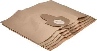 Produktbild von vhbw 5x Staubbeutel kompatibel mit Menalux 1769 P, 1832 P, 2585 P, 3087 P, 4889, 1085 P, 4301 P, 4686 P, 4891 P Staubsauger - 31,5cm x 19cm braun