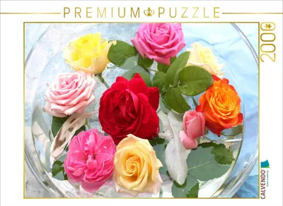 Produktbild von CALVENDO Puzzle Rosenpotpourri | 2000 Teile Lege-Größe 90x67cm Foto-Puzzle für glückliche Stunden
