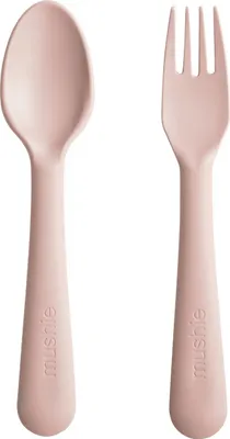 Obrázok produktu pre Mushie - Vidlička a lyžička - Blush