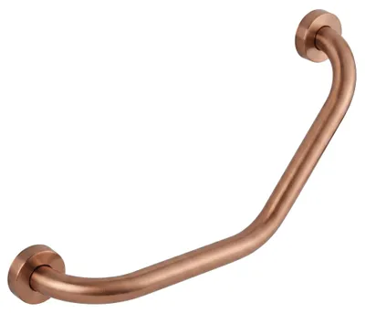Obrázek produktu pro Rea Koupelnové Úhlové Madlo Brush Copper
