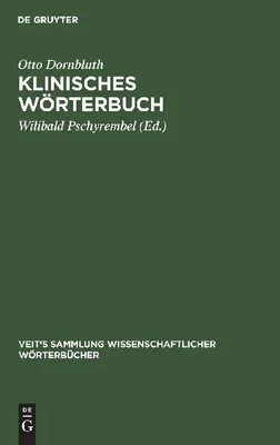 Produktbild von Klinisches Wörterbuch