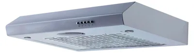 Image de PKM Hotte sous plan UBH5000X 60cm gris argenté Recyclage de l'air Hotte d'aspiration LED