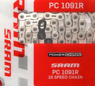 Zdjęcie produktu dla SRAM PC 1091 R Silver 10-Speed 114 Links Łańcuch