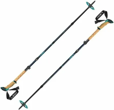 Zdjęcie produktu dla Leki Bernina FX Carbon Midnight Blue/Darkblue/Mint 100 - 120 cm Kije trekkingowe