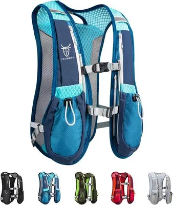 Produktbild von Famanu Laufrucksack mit Trinkblase, 5,5 Liter - Leicht und funktional