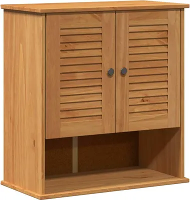 Obrázok produktu pre Kúpeľňová skriňa VIGO Hnedá a medová hnedá 67,5 x 34 x 71,5 cm