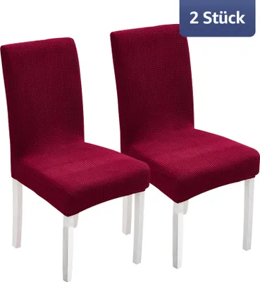 2 Stück Transparente Stuhlhussen Aus Kunststoff – Wasserdicht, Schmutzabweisend, Für Esszimmer- & Bürostühle