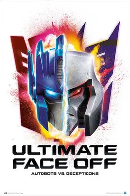 Produktbild von Empireposter Transformers Face Off Poster 61x91,5 cm lizenziert