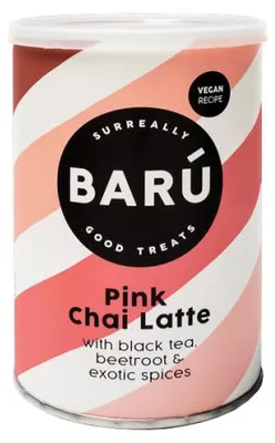 Produktbild von BARU Pink Chai Latte Getränkepulver, 250 g