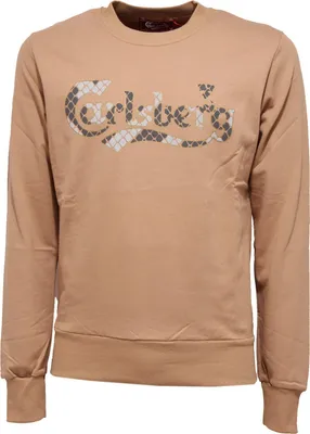 Produktbild von 7751K felpa uomo CARLSBERG beige Baumwolle Sweatshirt Mann