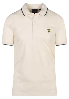 Produktbild von Lyle & Scott - Poloshirt für Herren, Mit Kragen, Baumwolle SY4033 (L) (Kreide)