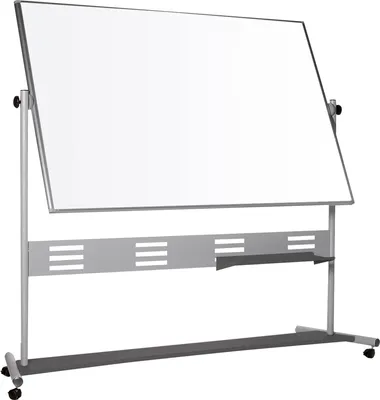 Produktbild von Bi-Office QR5204GR, 1200 x 900 mm, Emaille, Horizontal, Tragbar