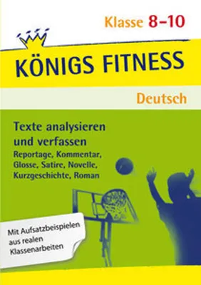 Zdjęcie produktu dla Texte analysieren und verfassen - Klasse 8-10 - Deutsch
