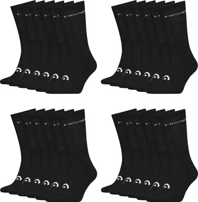 Produktbild von 12 Paar HEAD Uni Crew Socken Baumwolle Blend Sport Socks