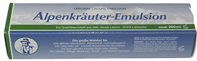Produktbild von 3 x Alpenkräuter Emulsion Original Lacure Emulsion 200 ml