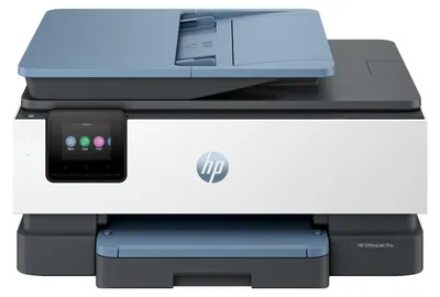 Produktbild von HP OfficeJet Pro Wireless Farbe Drucker, Thermal Inkjet, Farbdruck, 4800 x 1200 DPI, A4, Direktdruck, Blau