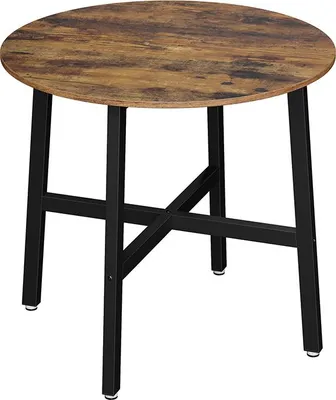 Image de Table de cuisine ronde 80 x 75 cm