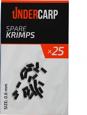 Produktbild von Ersatz Crimphülsen 0,6 mm mit doppelten Spezial-Crimpperlen für Angelvorfächer