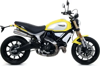Produktbild von ARROW PRO-RACE Endschalldämpfer-Paar Edelstahl für Ducati Scrambler 1100 Modelljahr 2018-2020