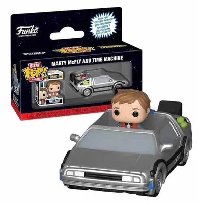Immagine prodotto di FUNKO Bitty POP - Cavalca Ritorno al Futuro Marty McFly e la Macchina del Tempo