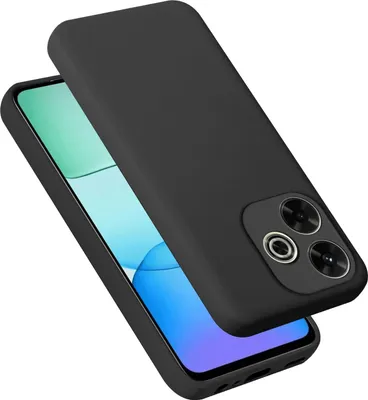 Produktbild von Cadorabo Hülle für Xiaomi RedMi 13 4G Hülle Silikon Handyhülle Case aus flüssigem Silikon, Kratzfeste und stoßfeste Schutzhülle für Xiaomi RedMi 13 4G