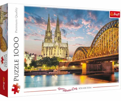 Immagine prodotto di Trefl Puzzle Kölner Dom, 1000 Teile, 68 x 48 cm, 93546