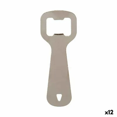 Produktbild von Flaschenöffner Kinvara 04325-1 Silberfarben Edelstahl 11 x 4 x 0,5 cm (12 Stück)