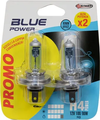 Obrázok produktu pre START Pár halogénových autožiaroviek H4 12V 100/80W P43t