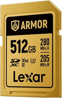 Produktbild von Lexar LSDAMGL512G, 512 GB, SDXC, UHS-II, 280 MB/s, 205 MB/s, Class 3 (U3)