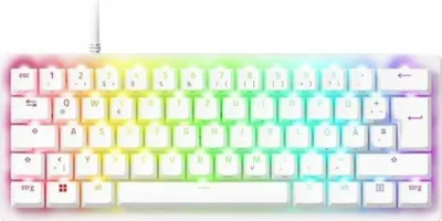 Immagine prodotto di Razer Huntsman V3 Pro Mini - Bianco - Layout tedesco P - Tastiera - Ottica