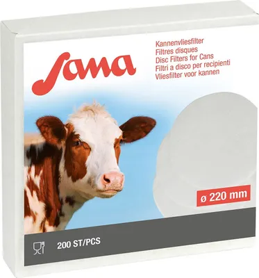 Produktbild von Sana-Kannenvliesfilter Ø 240mm 200St.