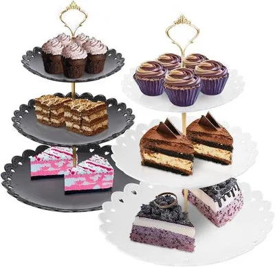 Produktbild von Kunststoff-Dessertdisplay-Tisch für 2 Stück