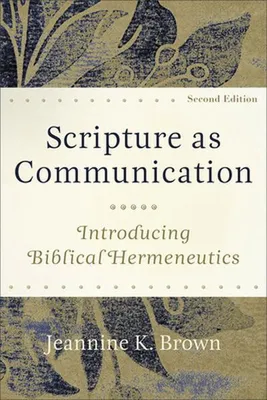 Obrázok produktu pre Scripture as Communication - Introducing Biblical Hermeneutics