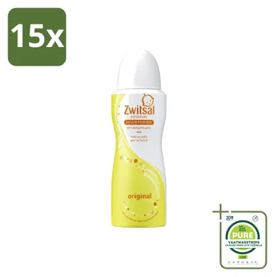 Produktbild von 15 x Zwitsal Origineel Deodorant Spray - 100 ml - Großpackung - 15 Stücke