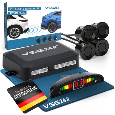 Immagine prodotto di Display sistema di ausilio al parcheggio Premium ECHO PLUS nero PDC-22121