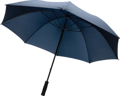 Produktbild von XD Collection - "Impact" rPET (Recyceltes Polyethylen-Terephthalat) Bewusst Sturmfest Stockschirm XD1083 (Einheitsgröße) (Marineblau)