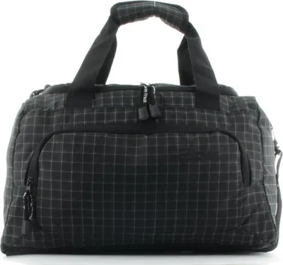 Produktbild von 2be Duffel Bag Reisetasche Sporttasche 2BDF Uni 61402 Schwarz kariert