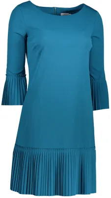 Imagen del producto de Numoco Vestido corto para mujer, modelo Lucy, color azul, talla L